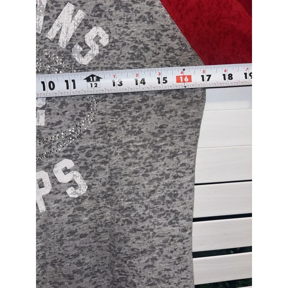 USC Trojans 3/4 Sleeve T Shirt Women's Large‎ Red/ Gray